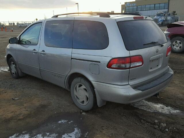 4T3ZF13C61U371307 - 2001 TOYOTA SIENNA LE TAN photo 3