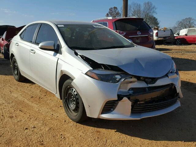 2T1BURHE9GC712671 - 2016 TOYOTA COROLLA L SILVER photo 1