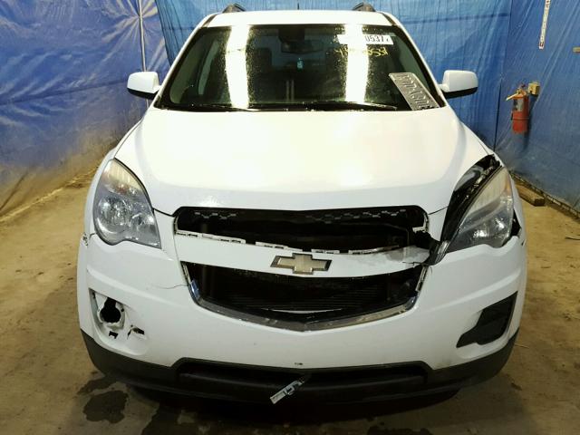 2CNALDEWXA6252407 - 2010 CHEVROLET EQUINOX LT WHITE photo 9