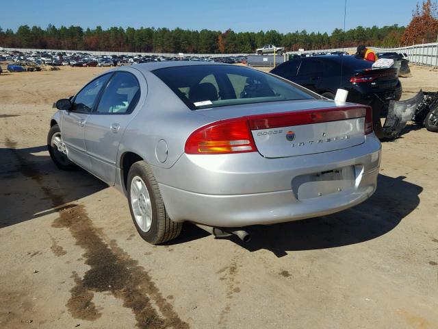 2B3AD46R84H709509 - 2004 DODGE INTREPID S SILVER photo 3