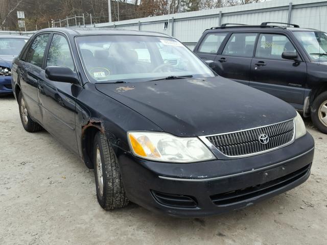 4T1BF28B8YU071391 - 2000 TOYOTA AVALON XL BLACK photo 1