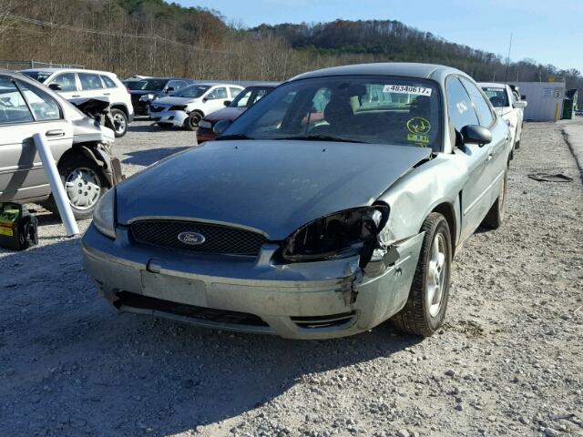 1FAFP56U97A152057 - 2007 FORD TAURUS SEL GREEN photo 2