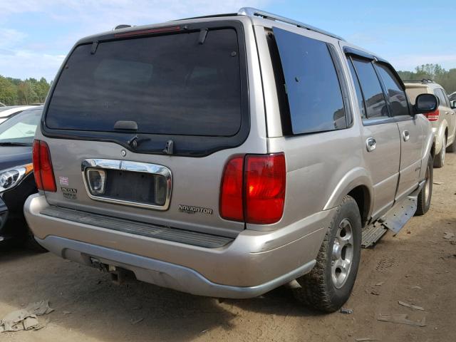 5LMPU28A4YLJ06384 - 2000 LINCOLN NAVIGATOR 金色 照片 4