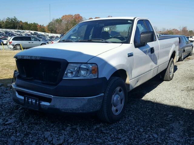 1FTRF12W98KE26606 - 2008 FORD F150 WHITE photo 2