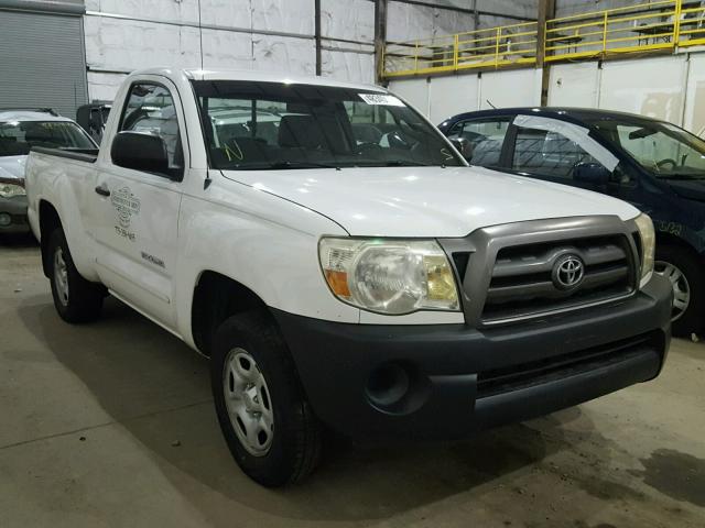 5TENX22N29Z606094 - 2009 TOYOTA TACOMA WHITE photo 1