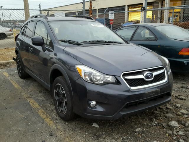 JF2GPAGCXE8309419 - 2014 SUBARU XV CROSSTR GRAY photo 1