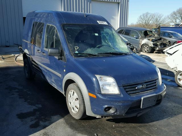 NM0LS6BN1DT168833 - 2013 FORD TRANSIT CO BLUE photo 1