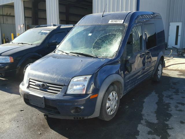 NM0LS6BN1DT168833 - 2013 FORD TRANSIT CO BLUE photo 2