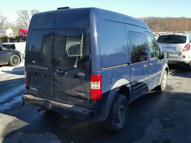 NM0LS6BN1DT168833 - 2013 FORD TRANSIT CO BLUE photo 4