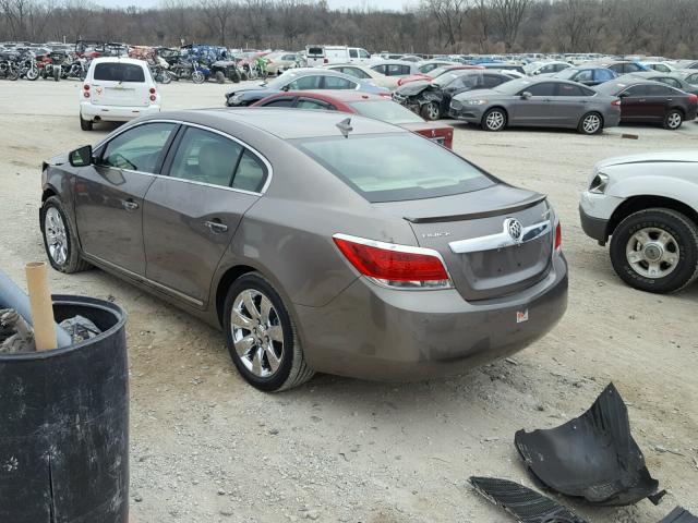 1G4GC5EC8BF201985 - 2011 BUICK LACROSSE C BROWN photo 3