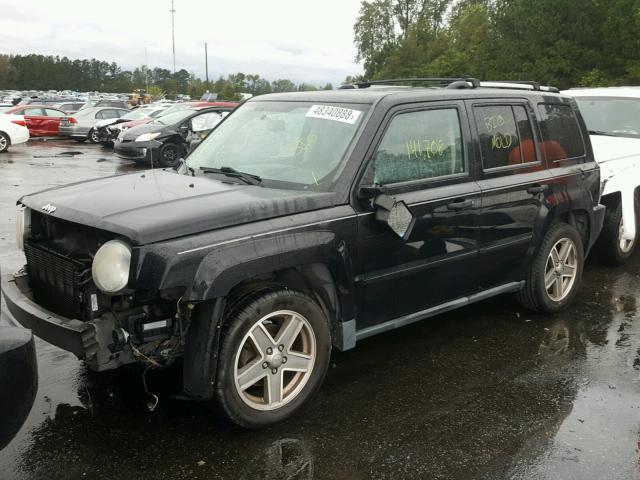 1J8FT48W27D298838 - 2007 JEEP PATRIOT LI BLACK photo 2