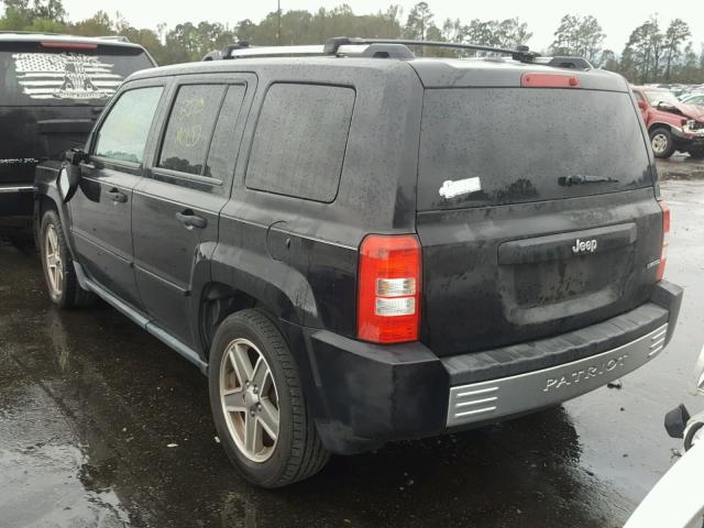 1J8FT48W27D298838 - 2007 JEEP PATRIOT LI BLACK photo 3