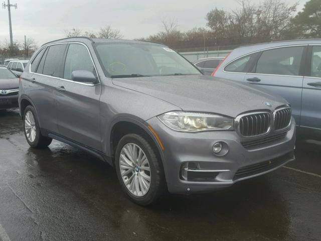 5UXKR0C55G0P29187 - 2016 BMW X5 XDRIVE3 GRAY photo 1