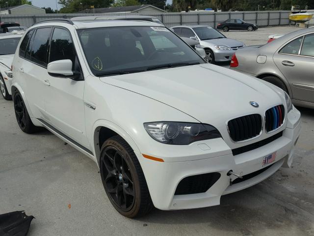 5YMGY0C54ALK25298 - 2010 BMW X5 M WHITE photo 1