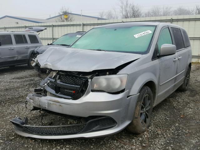 2C4RDGBG7GR266453 - 2016 DODGE GRAND CARA GRAY photo 2