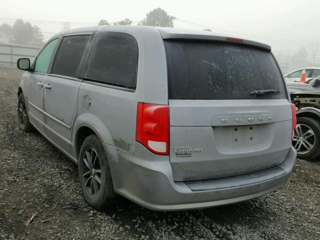 2C4RDGBG7GR266453 - 2016 DODGE GRAND CARA GRAY photo 3