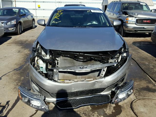 5XXGM4A77EG290670 - 2014 KIA OPTIMA LX SILVER photo 9