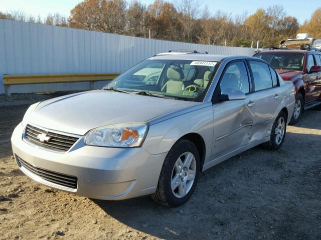 1G1ZT51FX6F290227 - 2006 CHEVROLET MALIBU LT SILVER photo 2