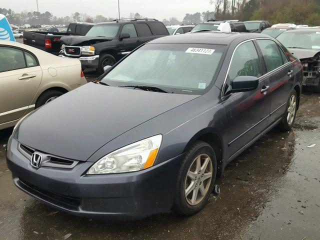 1HGCM66594A087485 - 2004 HONDA ACCORD EX CHARCOAL photo 2