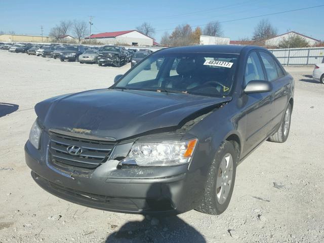 5NPET4AC4AH644487 - 2010 HYUNDAI SONATA GLS GRAY photo 2