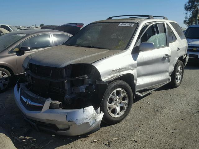 2HNYD18831H537654 - 2001 ACURA MDX TOURIN SILVER photo 2