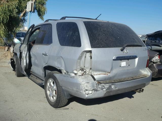 2HNYD18831H537654 - 2001 ACURA MDX TOURIN SILVER photo 3