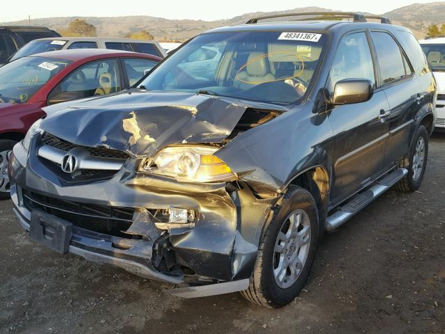 2HNYD18945H504676 - 2005 ACURA MDX TOURIN BLACK photo 2