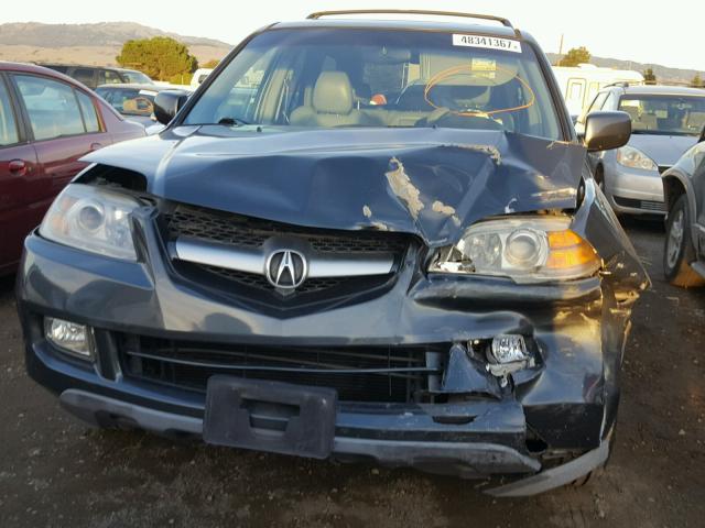 2HNYD18945H504676 - 2005 ACURA MDX TOURIN BLACK photo 7