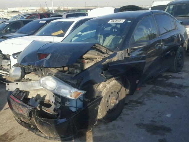 1G8AZ54F95Z157013 - 2005 SATURN ION LEVEL BLACK photo 2