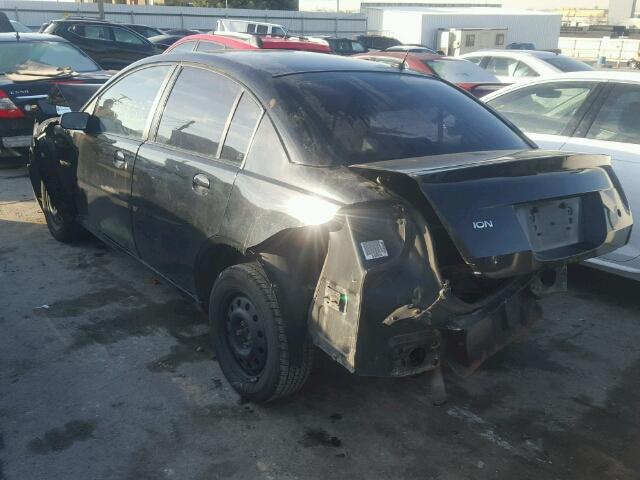 1G8AZ54F95Z157013 - 2005 SATURN ION LEVEL BLACK photo 3