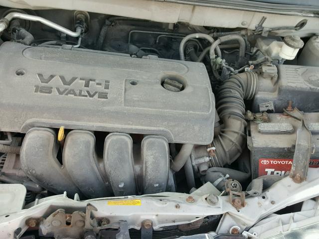 1NXBR32E65Z476953 - 2005 TOYOTA COROLLA CE SILVER photo 7