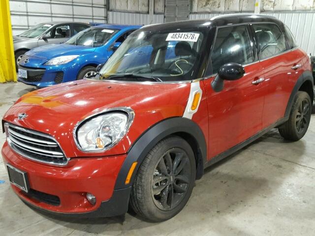 WMWZB3C54FWR44381 - 2015 MINI COOPER COU RED photo 2