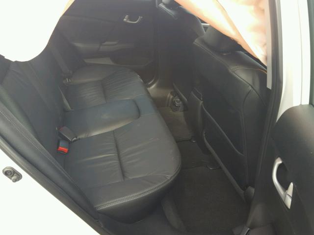 19XFB2F90FE227145 - 2015 HONDA CIVIC EXL 白色 照片 6