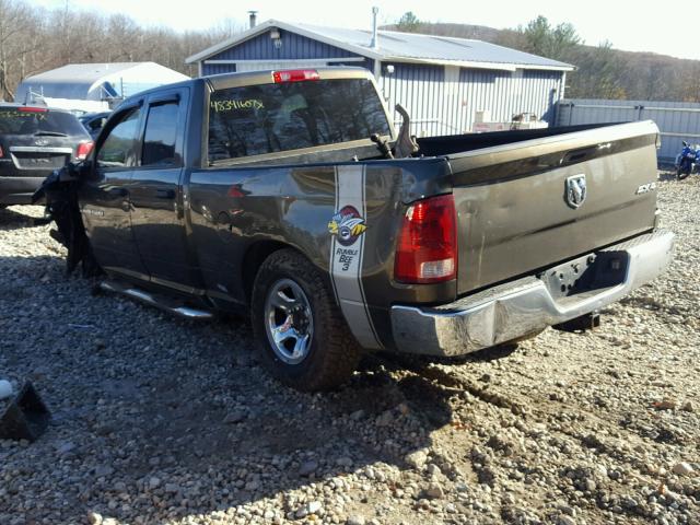 1C6RD7FT9CS152283 - 2012 DODGE RAM 1500 S GRAY photo 3