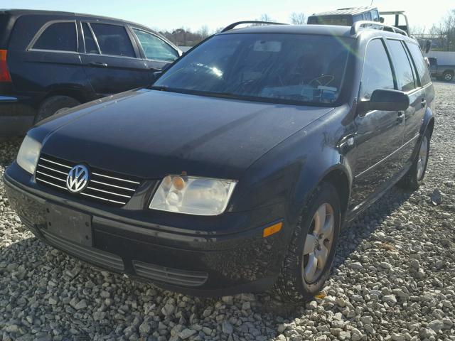 WVWSL61J15W001253 - 2005 VOLKSWAGEN JETTA GLS BLACK photo 2