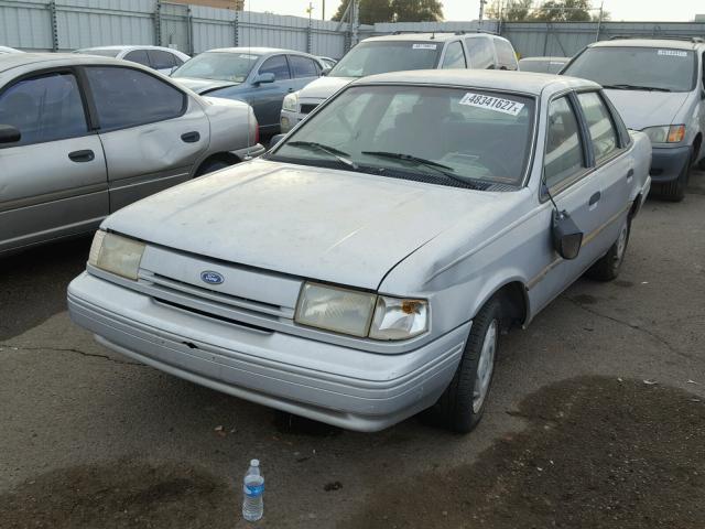 1FAPP36X5RK229328 - 1994 FORD TEMPO GL GRAY photo 2