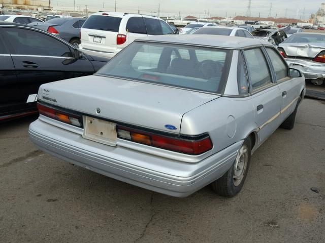 1FAPP36X5RK229328 - 1994 FORD TEMPO GL GRAY photo 4