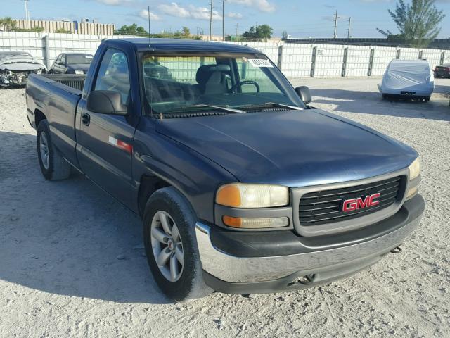 1GTEC14W1XE517208 - 1999 GMC NEW SIERRA BLUE photo 1