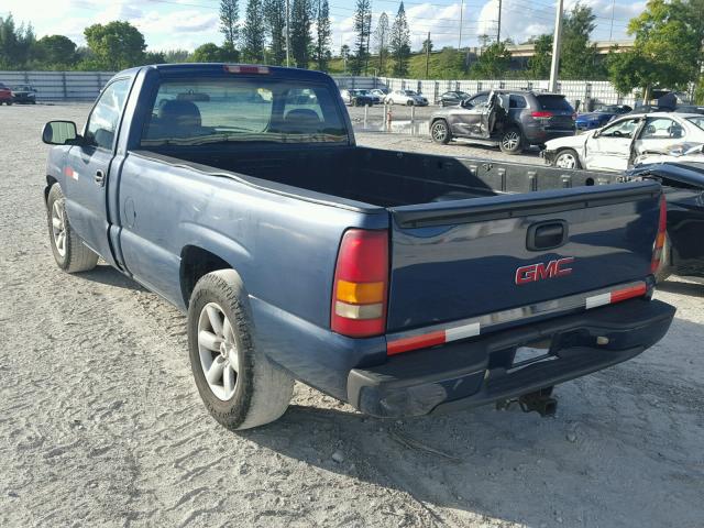 1GTEC14W1XE517208 - 1999 GMC NEW SIERRA BLUE photo 3