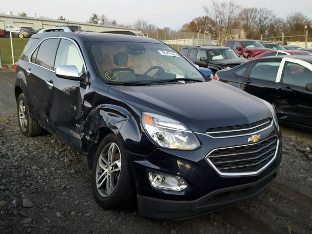 2GNALDEK8H1537736 - 2017 CHEVROLET EQUINOX PR BLUE photo 1