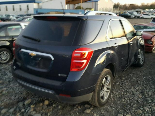 2GNALDEK8H1537736 - 2017 CHEVROLET EQUINOX PR BLUE photo 4