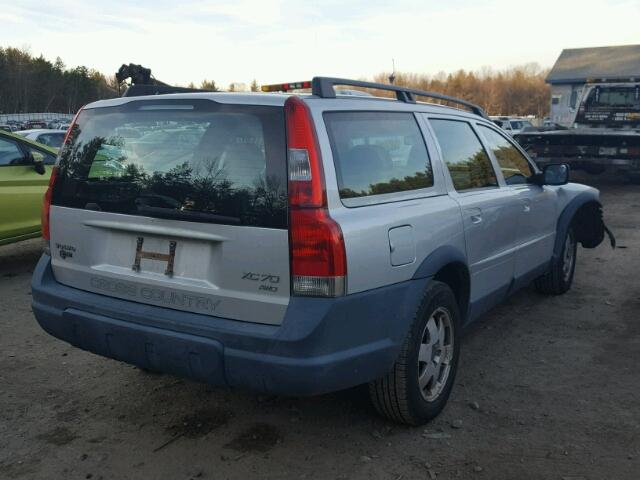 YV1SZ59H341131714 - 2004 VOLVO XC70 SILVER photo 4