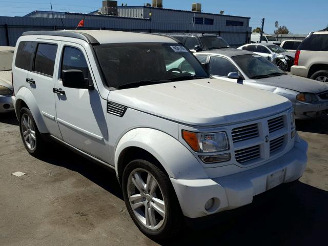 1D4PT4GK3BW600163 - 2011 DODGE NITRO HEAT WHITE photo 1