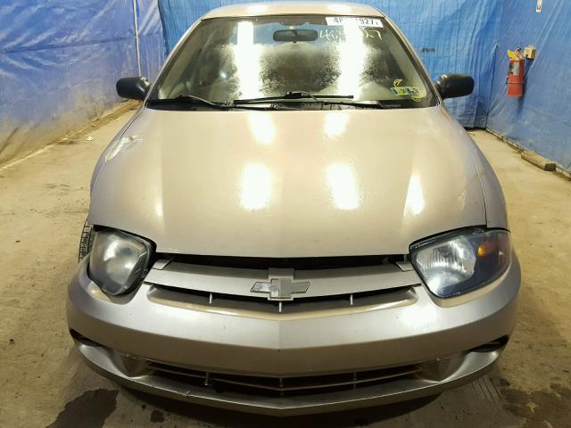 1G1JF52F247155267 - 2004 CHEVROLET CAVALIER L TAN photo 9