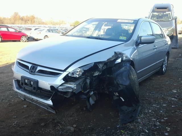 1HGCM668X6A069087 - 2006 HONDA ACCORD EX SILVER photo 2