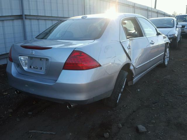 1HGCM668X6A069087 - 2006 HONDA ACCORD EX SILVER photo 4