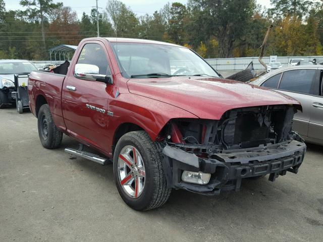 3C6JD6AT0CG261818 - 2012 DODGE RAM 1500 S RED photo 1