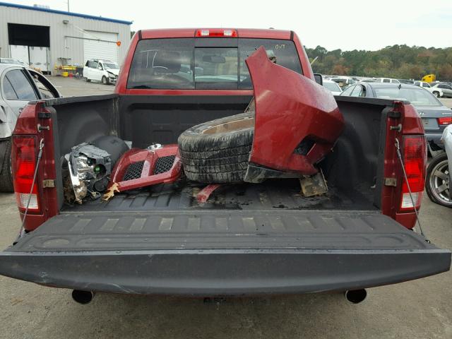 3C6JD6AT0CG261818 - 2012 DODGE RAM 1500 S RED photo 6