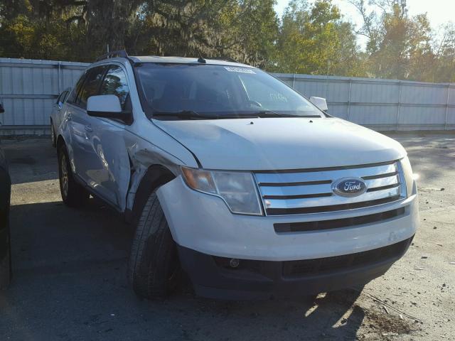 2FMDK38C09BA81908 - 2009 FORD EDGE SEL WHITE photo 1