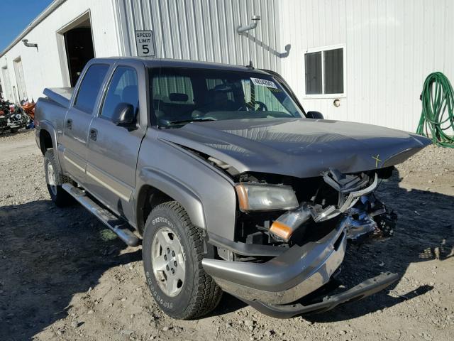 2GCEK13T261198928 - 2006 CHEVROLET SILVERADO GRAY photo 1